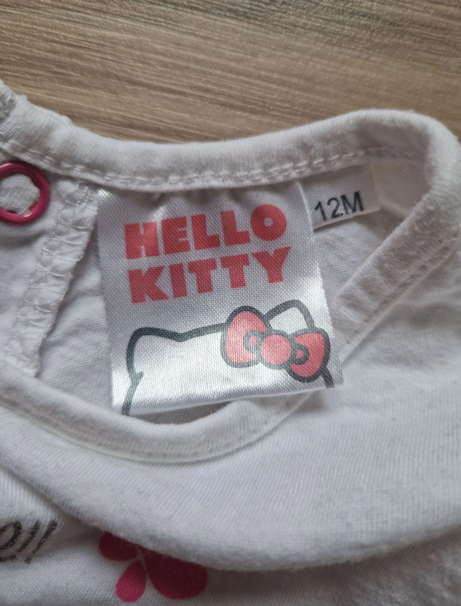 🐱 Camiseta sin mangas – Hello Kitty – bebé niña – 12 meses – muy buen estado – photo 4